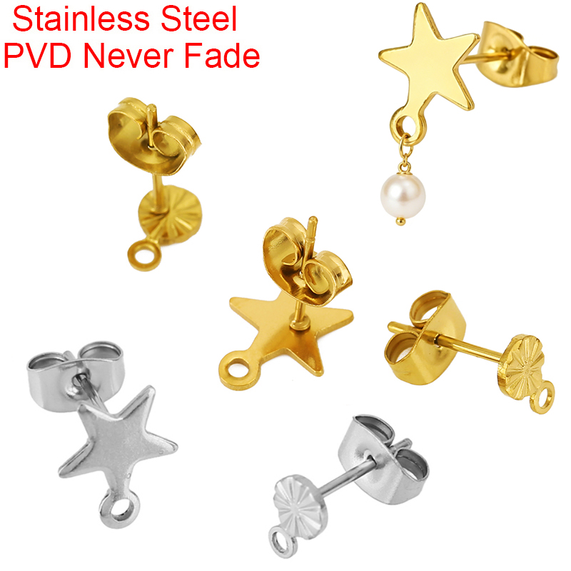 Body Jewelry Top - 20 قطعة من مشابك الأقراط المصنوعة