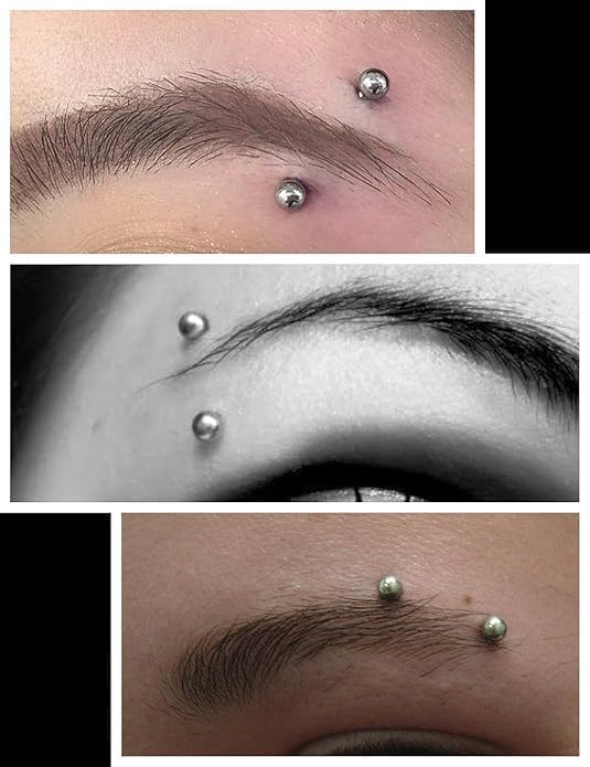 32 قطعة/مجموعة من مجوهرات الأن - مراجعة Eyebrow Curved Barbell وسعره