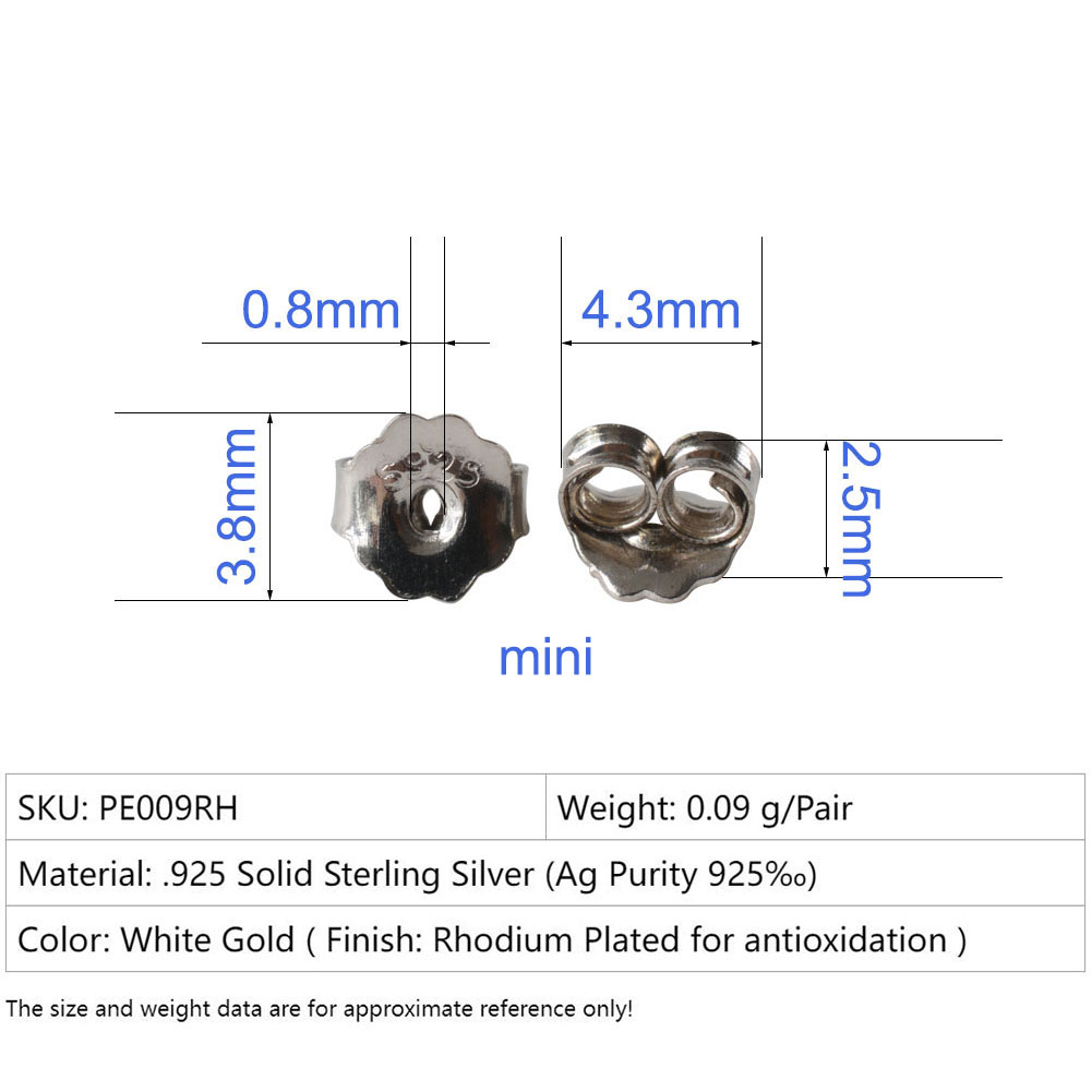 Earnut ، 3.8 مللي متر الصلبة 9 - مراجعة Body Jewelry Top وسعره