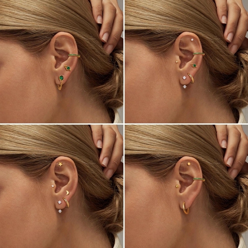 20 قطعة الفولاذ المقاوم للصدأ  - مراجعة Body Jewelry Flat Back وسعره