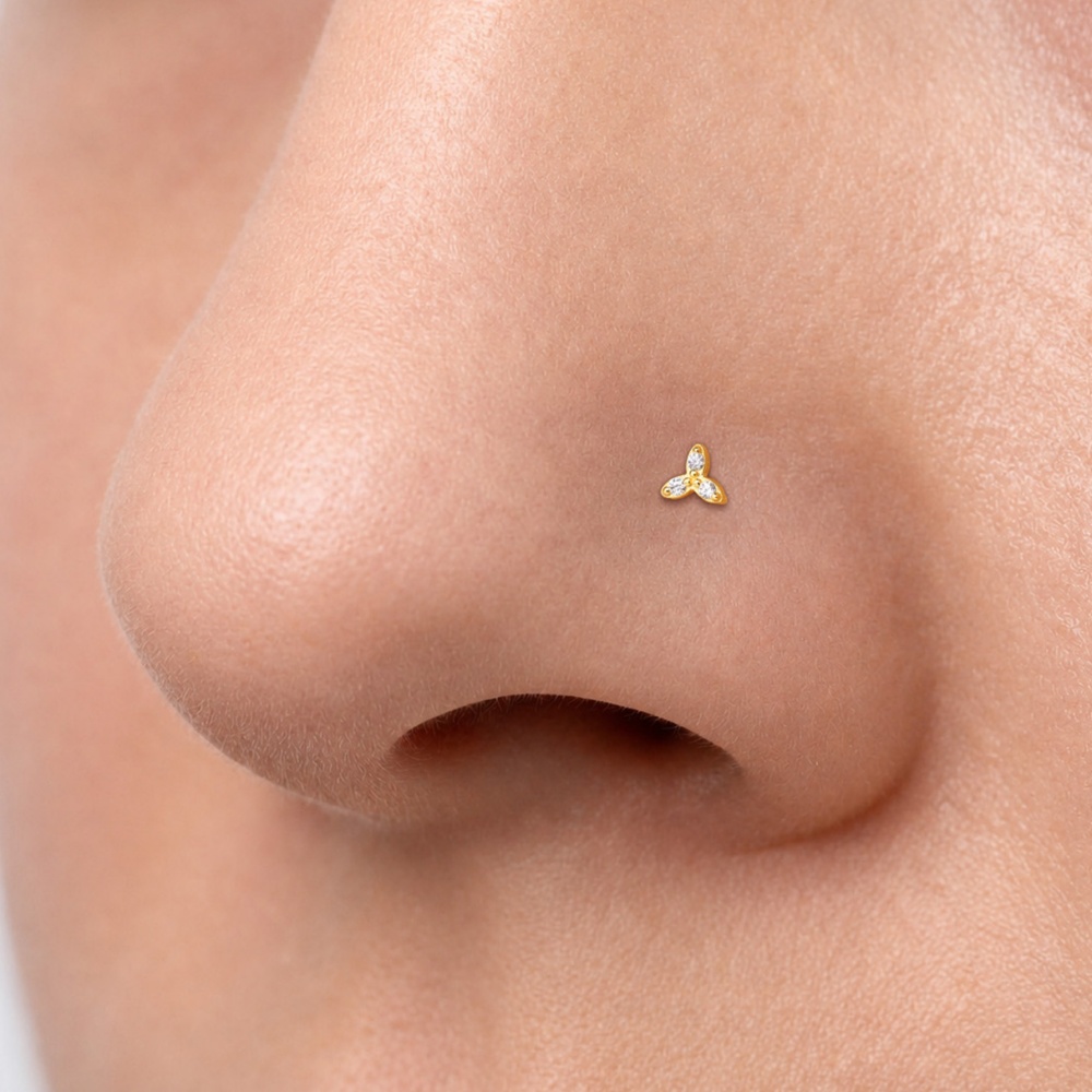 أقراط ROXI الفضية عيار 925 بتص - مراجعة Body Jewelry Flat Back وسعره