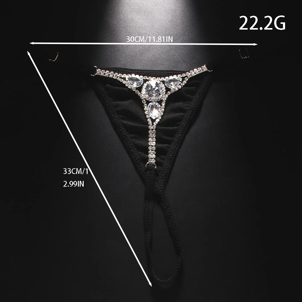 جولة حجر الراين ثونغ للنساء ،  - مراجعة Body Jewelry Women وسعره