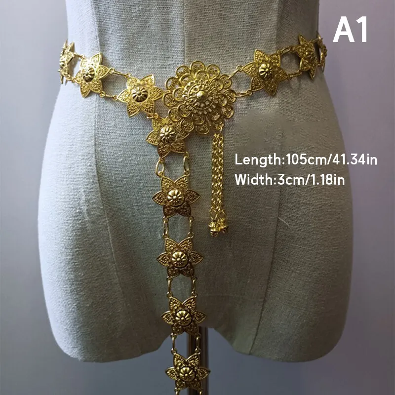 1 قطعة سلسلة الخصر المعدنية تا - مراجعة Body Jewelry Ends وسعره