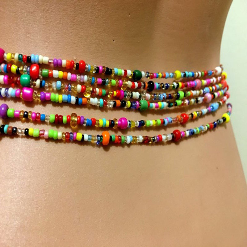 سلسلة البطن مطرزة للنساء ، سلا - مراجعة Body Jewelry Women وسعره